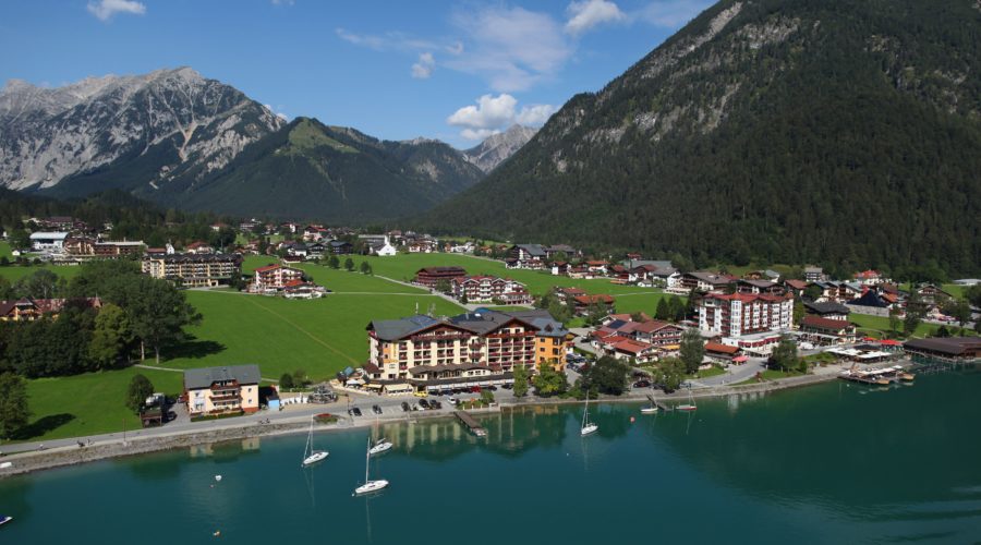 Blick von Oben Hotel Post am See