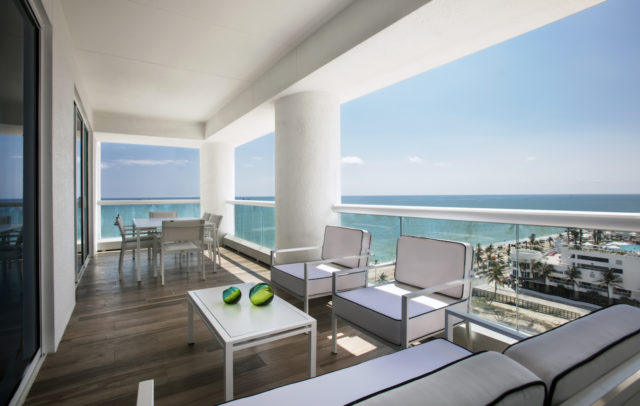 Balcony Conrad Fort Lauderdale Beach