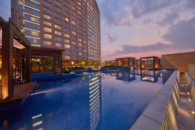 Conrad Bengaluru Tiamo Poolside Dining Venue