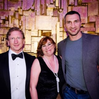 Andreas Müller, Astrid Oberhummer (GF) & Wladimir Klitschko