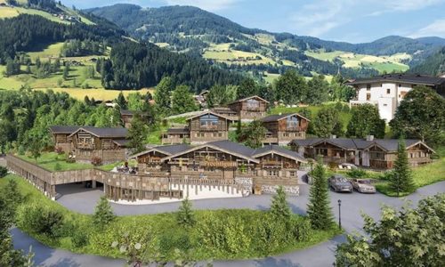 Gesamtanlage Des Prechtlguts C Zuchna Visualisierungen Chaletdorf Prechtlgut