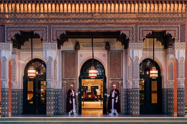 Entrance To The Hotel, La Mamounia 2016