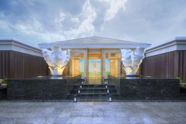 Mulia Spa Entrance