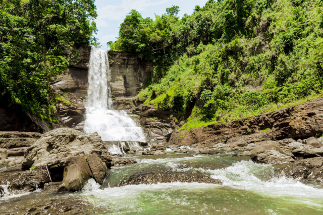 Waterfall No People