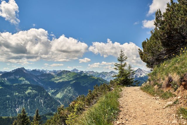 Atemberaubender Ausblick Von Den Bergen Hotel Bergblick