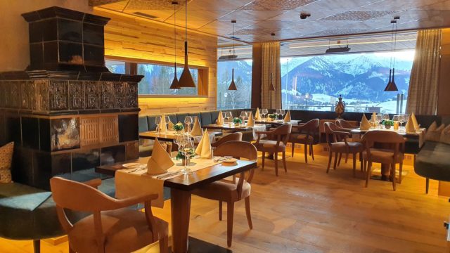 Gemuetliche Gourmetrestaurant Grunstube Hotel Bergblick