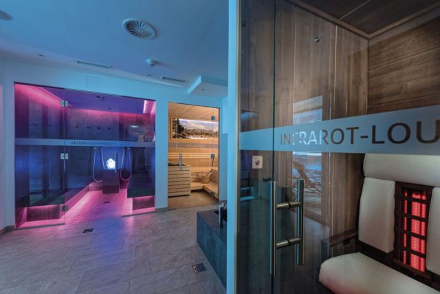 Infrarot Lounge In Der Spamount Das Seemount Superior Active Nature Resort