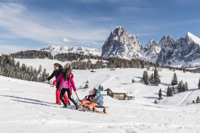 Rodelspass Fuer Die Familie C Hannes Niederkofler Cavallino Bianco Family Spa Grand Hotel 0