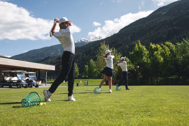 Driving Range Bietet Ein Optimales Trainingsgelaende C Jukka Pehkonen Golfclub Zillertal Uderns