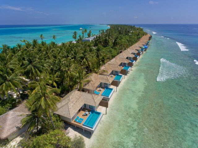 Kandima Villa Ocen Pool Villas From Above