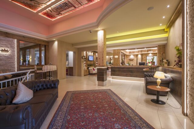 Empfangsbereich Hotel Panorama Royal