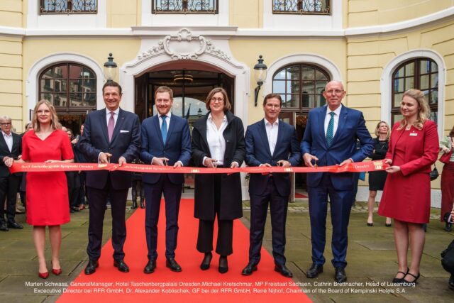 Wiedereröffnung Des Hotel Taschenbergpalais Kempinski Dresden