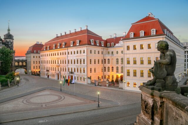 Taschenbergpalais Exterior By Day