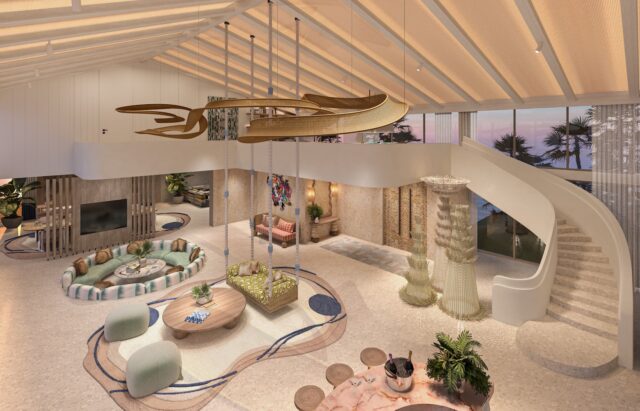 Dot Here Island Nowhere Presidential Villa Living Room 2