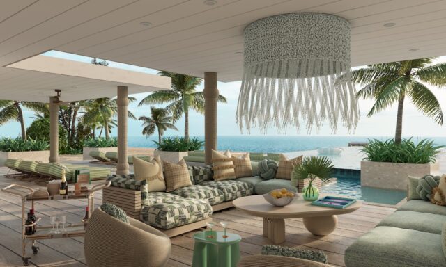 Dot Here Island Nowhere Presidential Villa Outdoor Deck