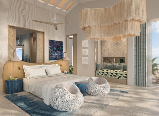 Dot Here Island Nowhere Water Villa Bedroom 2