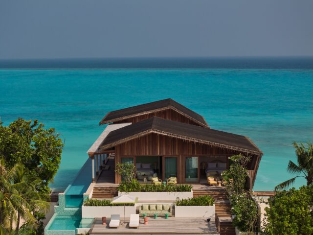 Dot Here Island Somewhere Beach Villa Back View 1