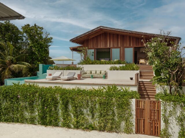 Dot Here Island Somewhere Beach Villa Back View 2