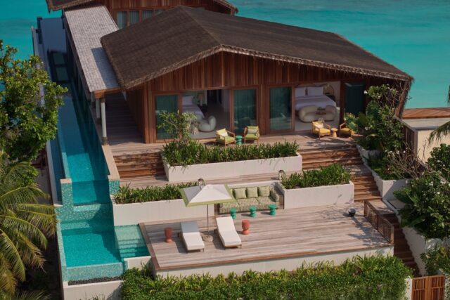 Dot Here Island Somewhere Beach Villa Back View 3