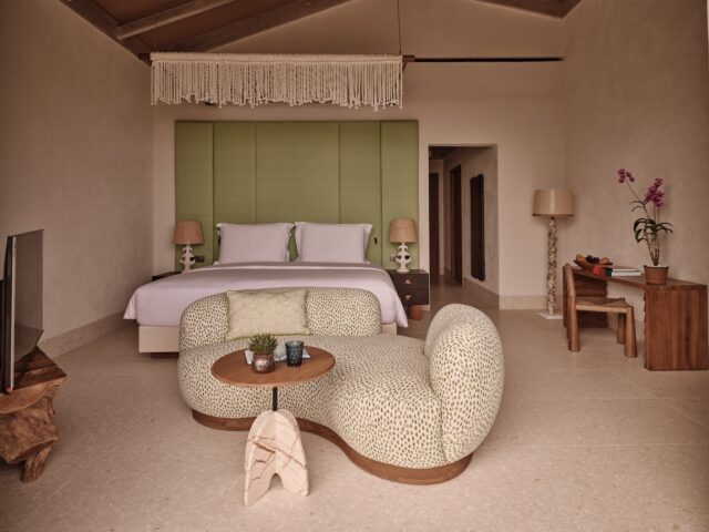 Dot Here Island Somewhere Beach Villa Bedroom 1