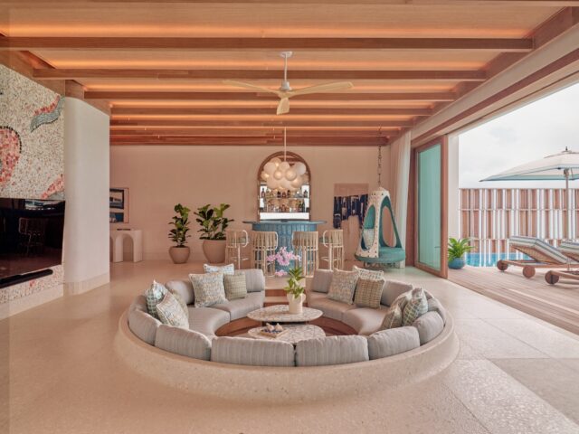 Dot Here Island Somewhere Beach Villa Dining Room 1