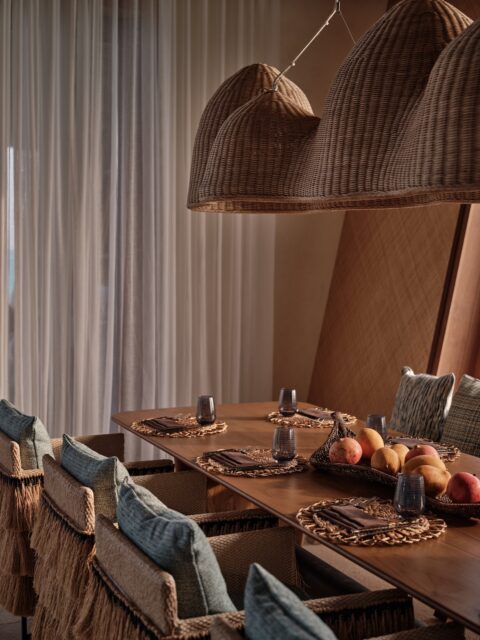 Dot Here Island Somewhere Beach Villa Dining Room 7
