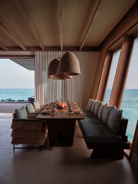 Dot Here Island Somewhere Beach Villa Dining Room 8