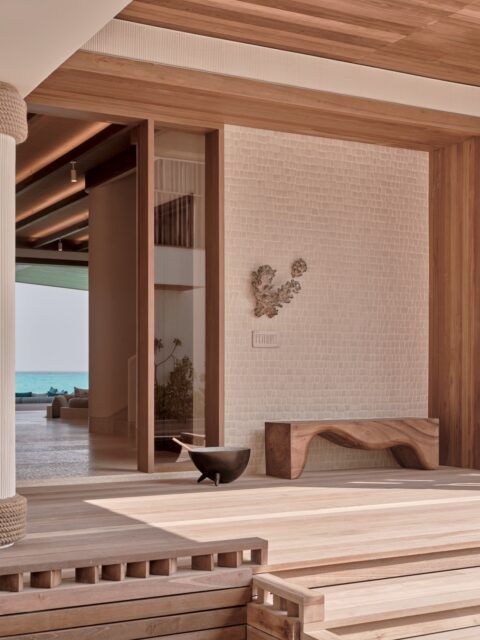 Dot Here Island Somewhere Beach Villa Entrance