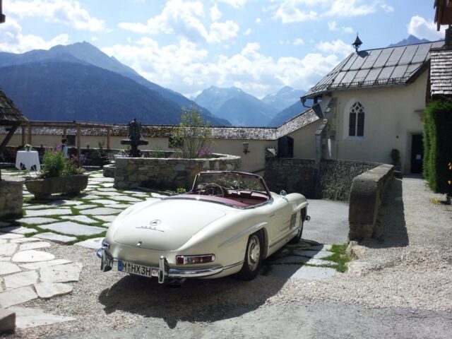 Mit Dem Oldtimer In Das Schloss Mittersill Hotel Schloss Mittersill