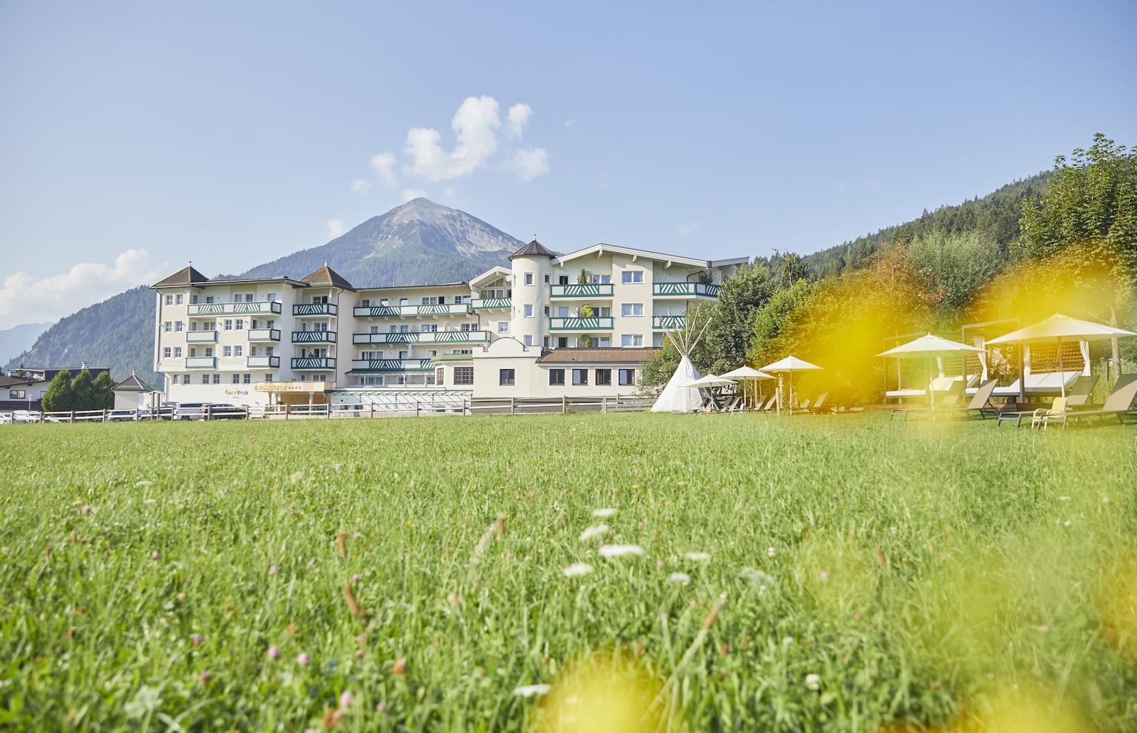 Aussenansicht Des Sporthotels Achensee C Vorhofer Christian Familienparadies Sporthotel Achensee