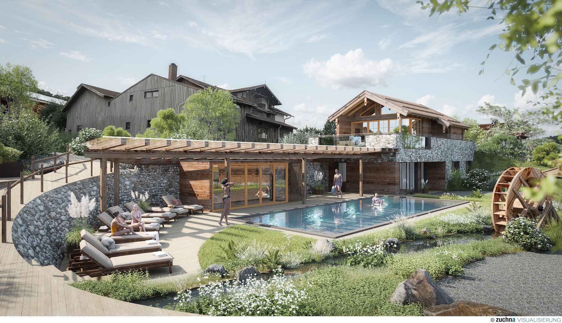 Der Neue Spa Bereich Alpzitt Chalets