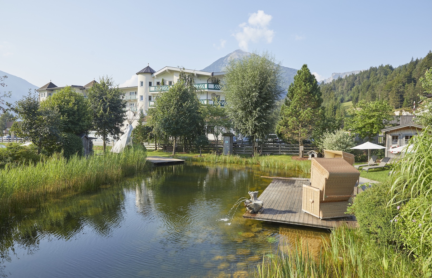 Traumhafter Blick Auf Das Sporthotel Achensee Familienparadies Sporthotel Achensee