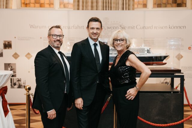 20250918 PM Jubiläums Event Cunard Lutz Waage Till Brönner Anja Tabarelli