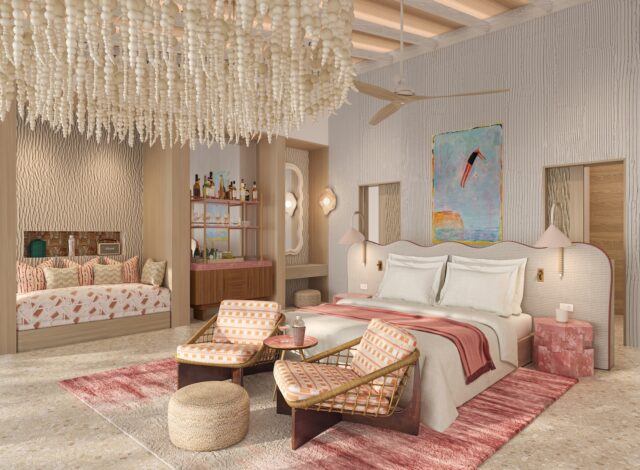 Dot Here Island Nowhere Water Villa Master Bedroom