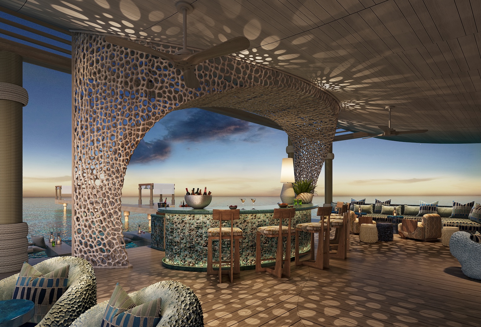 Dot Here Public Areas Mixologist Bar