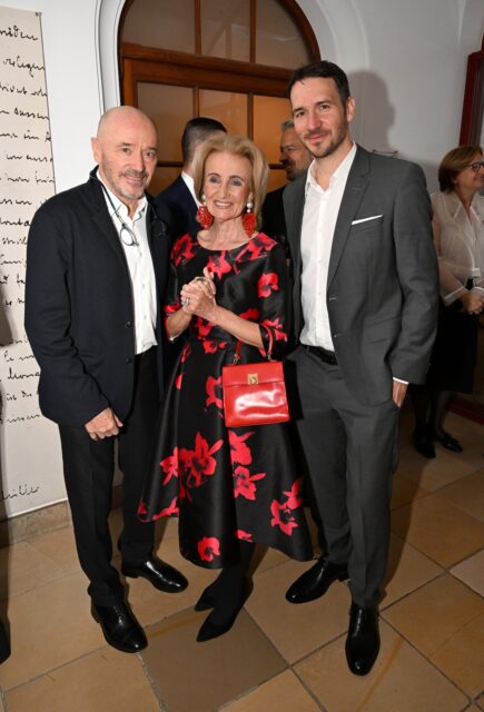 20251109 Christian Neureuther, Elisabeth Gürtler, Fleix Neureuther (v.l.n.r.) Copyright Frank Rollitz