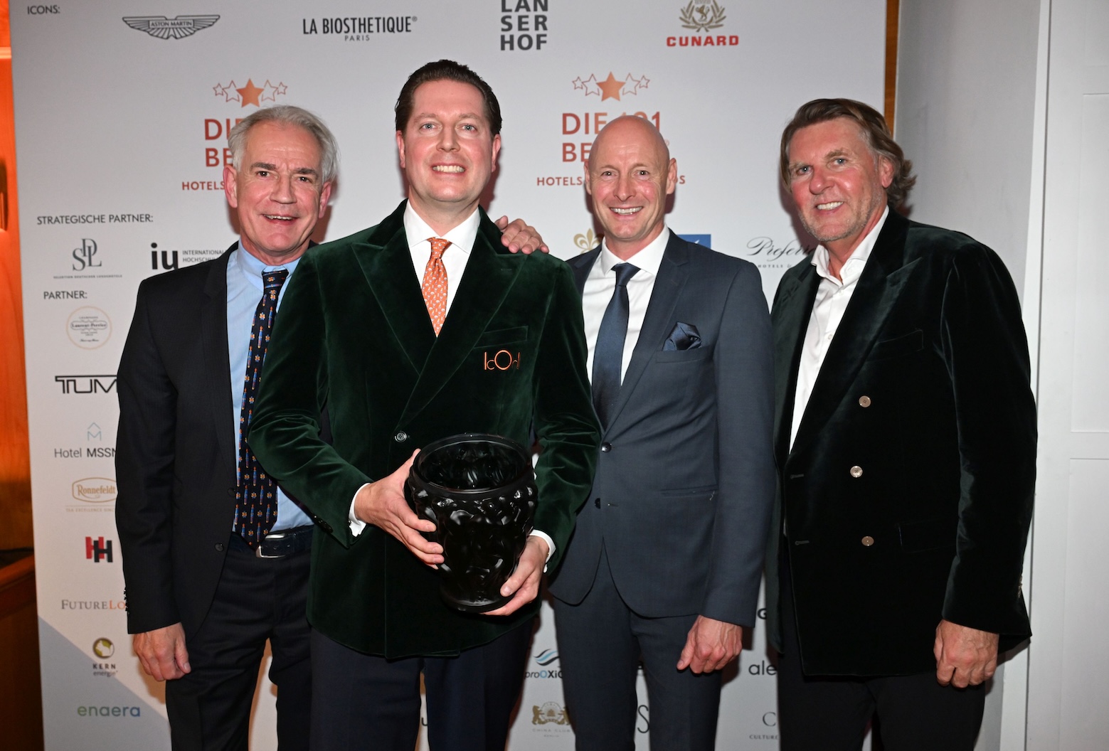 20251109 Hans Peter Otto Breuer, Hannes Bareiss, Christian Reschke, Carsten K. Rath (v.l.n.r.) Copyright Frank Rollitz