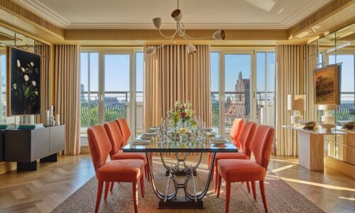 The Charles Hotel Monforte Suite Esszimmer