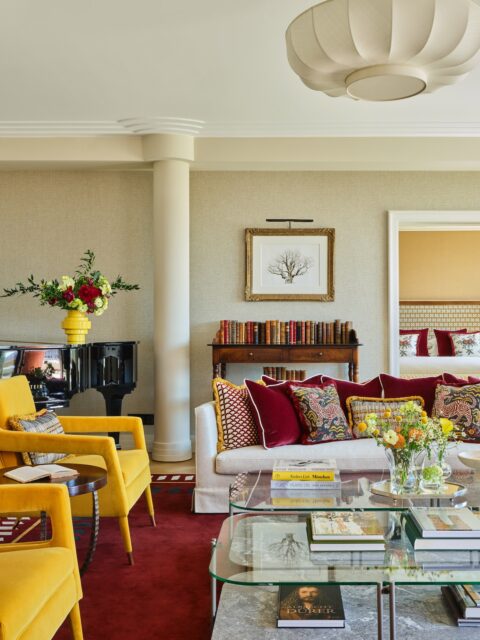 The Charles Hotel Monforte Suite Wohnzimmer III