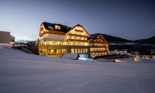 Aussenansicht Im Winter Almgut