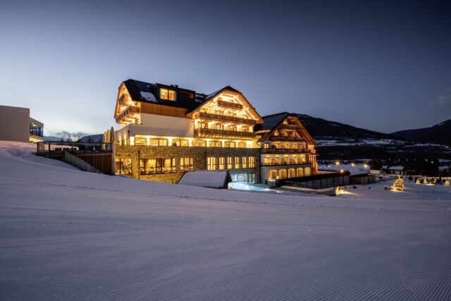 Aussenansicht Im Winter Almgut