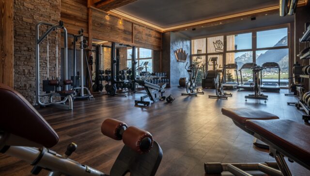 Der Healing Fitnessraum Hotel Panorama Royal
