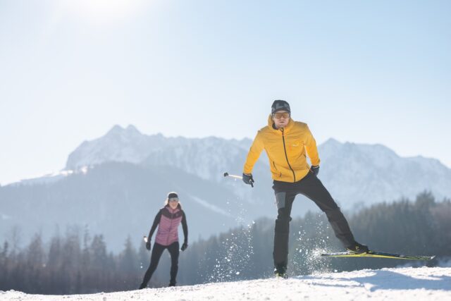 Langlaufen In Der Wintersonne C Mathaeus Gartner Das Lakeside