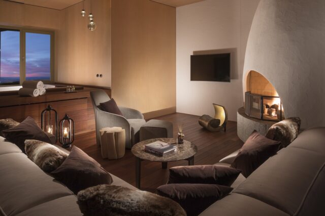 Private Alpine Spa Suite ©Bürgenstock Hotels AG