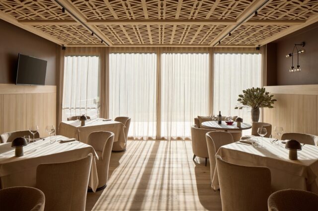 Gedeckte Tische Im Restaurant C Visciani Photography Hotel Badia Hill