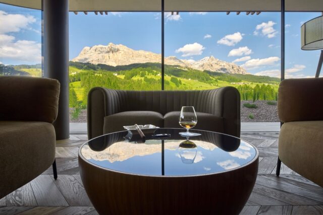 Sitzgelegenheit Mit Berg C Visciani Hotel Badia Hill