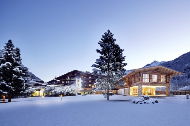 SPA Hotel Jagdhof SPA CHALET Aussenaufnahme Winter 01