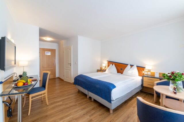 Doppel Zimmer Superior C Turmhotel Victoria Davos