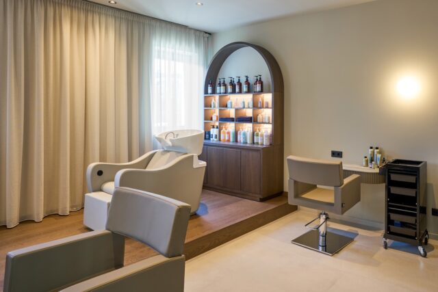 Friseurbereich Im Spa Cavallino Bianco Caorle Venezia